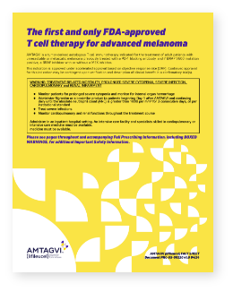 AMTAGVI Product Fact Sheet.